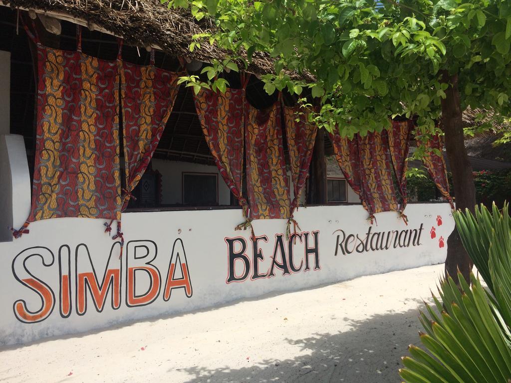 Simba Beach Zanzibar Bed & Breakfast Kiwengwa  Exterior photo